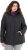 Ulla Popken HYPRAR Channel Quilted Jacket Black - Μπουφάν - 