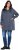 Ulla Popken Knit Fleece-Lined Jacket Navy - Μπουφάν - 