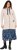 Ulla Popken Oversized Teddy Plush Heart Detail Jacket Pebble Grey - Μπουφάν - 