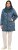 Ulla Popken HYPRAR Diamond Quilted Jacket Teal - Μπουφάν - 