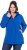 Ulla Popken HYPRAR Triple Function Longline Softshell Jacket Peacock Blue - Μπουφάν - 