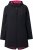 Ulla Popken Hyprar Soft Shell Water Repellent Hooded Jacket Black - Μπουφάν - 