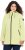 Ulla Popken Hyprar Soft Shell Water Repellent Hooded Jacket Lime Green - Μπουφάν - 