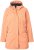 Ulla Popken Raindrop Print Longline Waterproof Jacket Mandarin - Μπουφάν - 