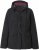 Ulla Popken HYPRAR Toggle Button Microfleece Lined Jacket Black - Μπουφάν - 