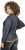 Ulla Popken Reversible Leopard Print College Collar Jacket Olive Grey - Μπουφάν - 