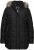 Ulla Popken HYPRAR Quilted Jacket Black - Μπουφάν - 