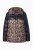 Ulla Popken HYPRAR Leopard And Leather Look Quilted Jacket Black - Μπουφάν - 