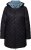 Ulla Popken HYPRAR Reversible Quilted Jacket Grey Blue - Μπουφάν - 