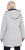 Ulla Popken HYPRAR Reversible Quilted Jacket Medium Grey - Μπουφάν - 