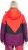 Ulla Popken HYPRAR Performance Colorblock Ski Jacket Coral - Μπουφάν - 