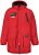 JAY-PI Warm Quilted Parka Dual Function Windproof and Water Repellent Red - Μπουφάν - Aνδρικά μπουφαν μεγάλα μεγέθη