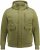 STHUGE Bomber Jacket With Hood Green - Μπουφάν - Aνδρικά μπουφαν μεγάλα μεγέθη