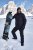 Jay-Pi Ski Jacket Functional Waterproof Windproof Breathable Black - Ρούχα Σκι - 
