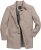 JP1880 Coat Wool Blend Beige Melange - Μπουφάν - Aνδρικά μπουφαν μεγάλα μεγέθη
