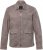 JP1880 Leather Jacket Lamskin Suede Grey - Μπουφάν - Aνδρικά μπουφαν μεγάλα μεγέθη