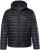 JAY-PI Lightly Quilted Jacket with a Hoodie Black - Μπουφάν - Aνδρικά μπουφαν μεγάλα μεγέθη