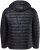 JAY-PI Lightly Quilted Jacket with a Hoodie Black - Μπουφάν - Aνδρικά μπουφαν μεγάλα μεγέθη