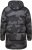 JP1880 Quilted Parka with Camouflage Drawstring Waist Black - Μπουφάν - Aνδρικά μπουφαν μεγάλα μεγέθη