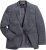 JP1880 Jacket Business Donegal Graphite Grey - Μπουφάν - Aνδρικά μπουφαν μεγάλα μεγέθη