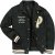 JP1880 Blouson Velour with Chest Embroidery Dark Green - Μπουφάν - Aνδρικά μπουφαν μεγάλα μεγέθη