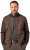 JP1880 Jacket Buffed Nubuck Lamb Leather Brown - Μπουφάν - Aνδρικά μπουφαν μεγάλα μεγέθη