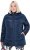 Ulla Popken Quilted Water Repellent Jacket Navy Blue - Μπουφάν & παλτά - 