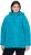 Ulla Popken Quilted Water Repellent Jacket Turquoise - Μπουφάν - 