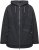 Ulla Popken Functional Reflective Waterproof Jacket Black - Μπουφάν - 