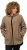 Ulla Popken Long Sleeve Hooded Teddy Jacket Putty - Μπουφάν - 