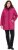 Ulla Popken HYPRAR Mixed Texture Water-Repellent Jacket Ruby - Μπουφάν - 