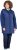 Ulla Popken HYPRAR Mixed Texture Water-Repellent Jacket Night Blue - Μπουφάν - 