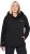 Ulla Popken HYPRAR Softshell Fleece Lined Jacket Black - Μπουφάν - 