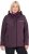 Ulla Popken HYPRAR Softshell Fleece Lined Jacket Dark Blackberry - Γυναικείες ζώνες - 