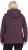 Ulla Popken HYPRAR Softshell Fleece Lined Jacket Dark Blackberry - Γυναικείες ζώνες - 