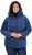 Ulla Popken HYPRAR Quilted Puffer Jacket Navy - Μπουφάν - 
