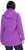 Ulla Popken HYPRAR Star Print Softshell Jacket Purple - Μπουφάν - 