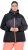 Ulla Popken Neon Ripple Performance Snow Jacket Black - Μπουφάν - 