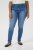 Kaffe Curve Laurina Τζιν Washed/Destroyed Blue Denim - Τζιν & Παντελόνια για Γυναίκες σε Μεγάλες Μεγέθη – Plus Size - 