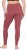 Ulla Popken Basic Stretch Knit Ankle Length Leggings Brick Red - Τζιν & Παντελόνια για Γυναίκες σε Μεγάλες Μεγέθη – Plus Size - 