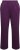 Ulla Popken Pull On Knit Straight Leg Pocket Pants Dark Blackberry - Τζιν & Παντελόνια για Γυναίκες σε Μεγάλες Μεγέθη – Plus Size - 