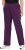 Ulla Popken Pull On Knit Straight Leg Pocket Pants Dark Blackberry - Τζιν & Παντελόνια για Γυναίκες σε Μεγάλες Μεγέθη – Plus Size - 