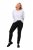 Ulla Popken Denim Look All Elastic Pocket Sienna Jeggings Black - Ulla Popken - Ρούχα Ulla Popken Plus Size