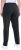 Ulla Popken Basic Drawstring Elastic Waist Cotton Blend Joggers Black - Τζιν & Παντελόνια για Γυναίκες σε Μεγάλες Μεγέθη – Plus Size - 