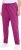 Ulla Popken Basic Drawstring Elastic Waist Cotton Blend Joggers Berry - Τζιν & Παντελόνια για Γυναίκες σε Μεγάλες Μεγέθη – Plus Size - 