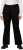Ulla Popken Water Repellent Softshell Pants Black - Τζιν & Παντελόνια για Γυναίκες σε Μεγάλες Μεγέθη – Plus Size - 