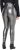 Ulla Popken Metallic Faux Leather Leggings Silver - Τζιν & Παντελόνια για Γυναίκες σε Μεγάλες Μεγέθη – Plus Size - 