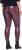 Ulla Popken Metallic Faux Leather Leggings Plum - Τζιν & Παντελόνια για Γυναίκες σε Μεγάλες Μεγέθη – Plus Size - 
