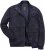 JP1880 Soft Goatskin Suede Leather Jacket Navy - Δερμάτινα μπουφάν - Δερμάτινα μπουφάν σε μεγάλα μεγέθη