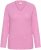 Kaffe Curve Emilia Pullover Pink Power Melange - Πλεκτά πουλόβερ - 